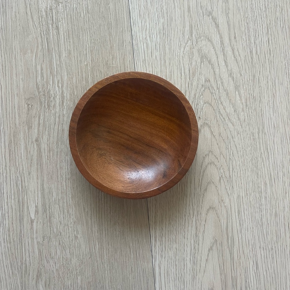 Threshold 3.3oz Wood Mini Round Serving
Bowl